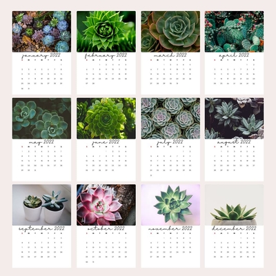 Mat lamineren bureaukalender afdrukken 600-1000gsm maandelijkse wandkalenders
