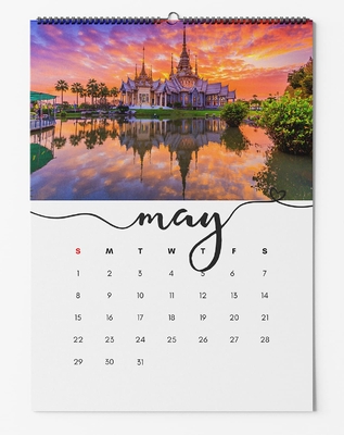CCNB Printing Monthly Calendar Christmas Countdown Bureaukalender OEM