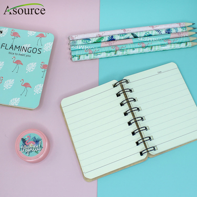 70gsm Mode Leuke A4 Notebooks Mini Spiraal Draad Binding Notebook