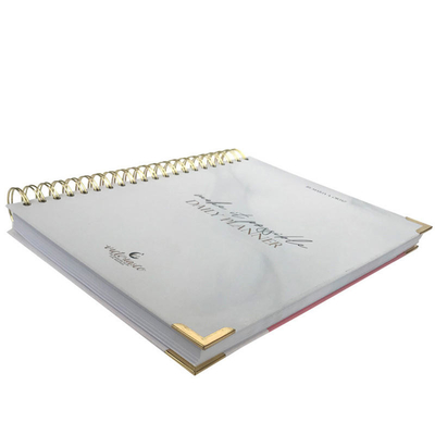 A6 Hardcover Spiraal Notebook Afdrukken Oefenboek Afdrukken OEM ODM