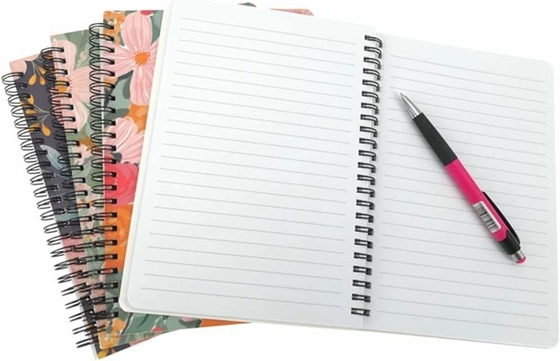 5.5 &quot;X8.5'' 6&quot; X9 &quot;8.5&quot; X11 &quot;Spiraal Notebook Printing Journal Wire Bound Ruled Sketchbook
