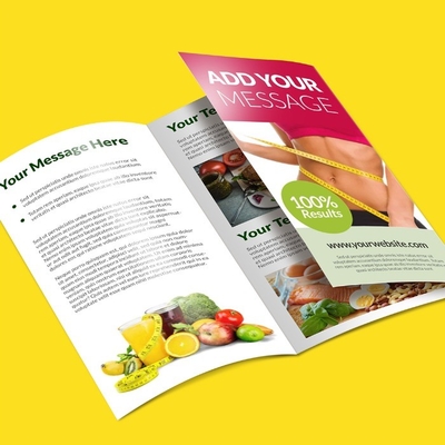 ISO9001 Flyer ontwerp en print Custom Color Professional Flyer Printing