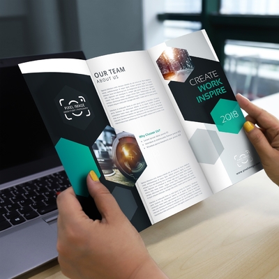 ISO9001 Flyer ontwerp en print Custom Color Professional Flyer Printing