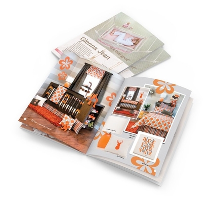 In de rug gestikte catalogus Tijdschriften afdrukken Aangepaste boekjes Catalogus afdrukken