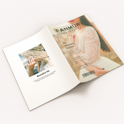 A3 A4 A5 A6 Catalogus Tijdschrift Afdrukken Aangepaste Softcover Magazine Boekdruk