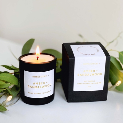 Offsetdruk Vouwkartonnen doos Full Color Candle Paper Box