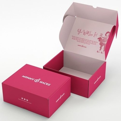 UV Coating Foto Verzenddoos Mode Geschenkdoos Aangepast logo