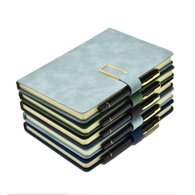 Van het de Douaneboek met harde kaft van CMYK Pantone Pu van de het Boekdruk A5 Leer Hardcover