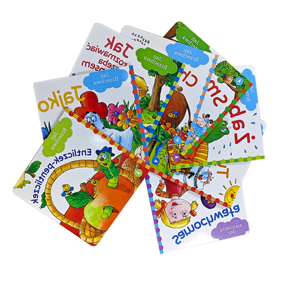 Zaden Naaien A5 Baby Book Printing Custom Hard Cover Coated Paper