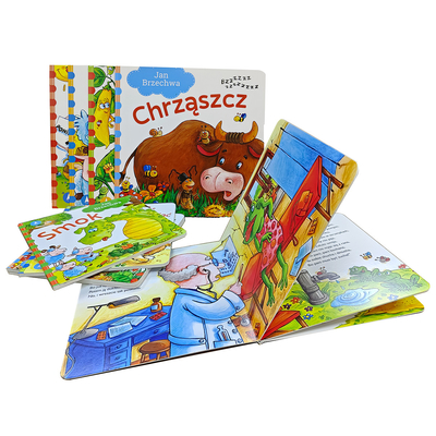 Zaden Naaien A5 Baby Book Printing Custom Hard Cover Coated Paper