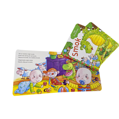 Kinderen A5 Kinderen Boord Boek Printing Hardcover Full Color Service