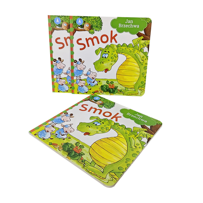 Kinderen A5 Kinderen Boord Boek Printing Hardcover Full Color Service