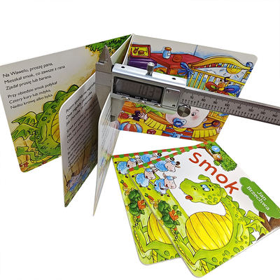 Kinderen A5 Kinderen Boord Boek Printing Hardcover Full Color Service