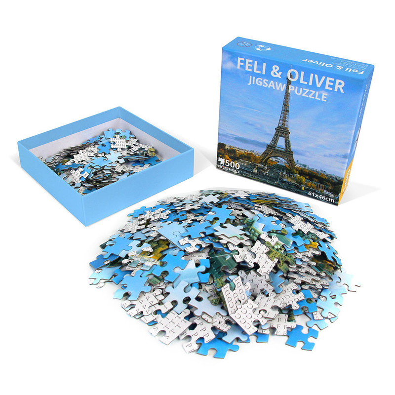 Kids Montessori Educatief Speelgoed Aangepaste Legpuzzels Houten Wereldkaart Legpuzzel