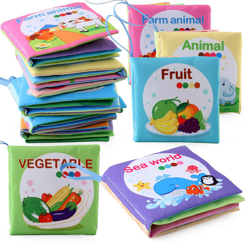 Montessori-speelgoed Zintuiglijke boeken voor pasgeborenen Basic Life Skills Activity Books For 18 Month Olds