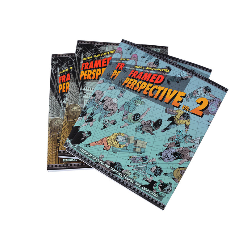 ISO9001 Softcover boek afdrukken Fullcolor aangepaste stripboek afdrukken